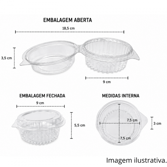 Embalagem Plástica ART H-642 Mini Hiperpack com 10un. Embalagem Plástica ART H-642 Mini Hiperpack com 10un.