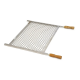 Grelha para Churrasco Inox Moeda 60x40cm JA Grelha para Churrasco Inox Moeda 60x40cm JA
