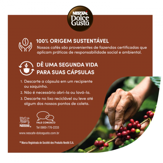 Cápsula de Café Nescafé Dolce Gusto Café Matinal c/10 Cápsula de Café Nescafé Dolce Gusto Café Matinal c/10