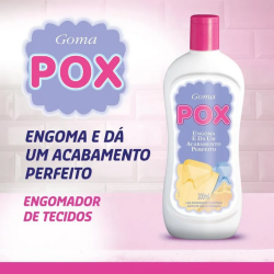 Engomador de Tecidos Goma Pox 200mL
