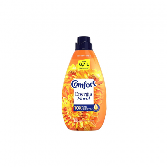 Amaciante Concentrado Comfort 1,5L Energia Floral Amaciante Concentrado Comfort 1,5L Energia Floral