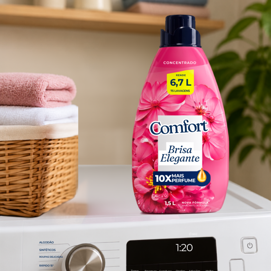 Amaciante Concentrado Comfort 1,5L Brisa Elegante Amaciante Concentrado Comfort 1,5L Brisa Elegante