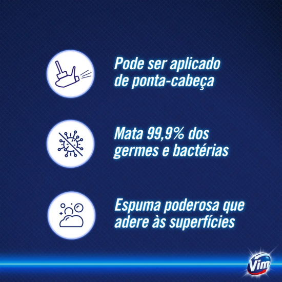 Vim Espuma Poderosa 450ml Pulverizador Vim Espuma Poderosa 450ml Pulverizador