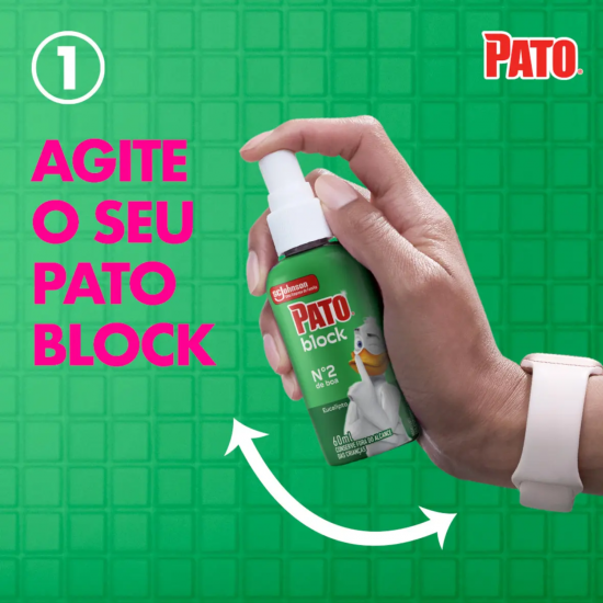 Bloqueador de Odores Sanitários Pato n° 2 Eucalipto 60ml Bloqueador de Odores Sanitários Pato n° 2 Eucalipto 60ml