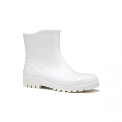 Bota PVC 7 Léguas n° 41/42 Cano Extra Curto Branca