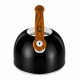 Chaleira Inox 2,5 LT MOR Wood Preta Chaleira Inox 2,5 LT MOR Wood Preta