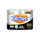 Toalha de Papel Kitchen Folha Dupla 19x22cm com 240 folhas (2x120)