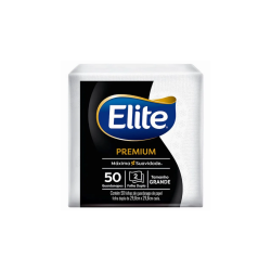 Guardanapo de Papel Lips Elite Folha Dupla 29,8x29,8cm com 50 folhas