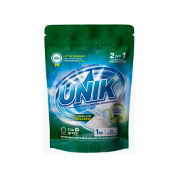 Detergente Máquina de Lavar Louça Unik com Secante Abrilhantador 1Kg Detergente Máquina de Lavar Louça Unik com Secante Abrilhantador 1Kg