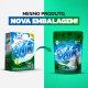 Detergente Máquina de Lavar Louça Unik com Secante Abrilhantador 1Kg Detergente Máquina de Lavar Louça Unik com Secante Abrilhantador 1Kg
