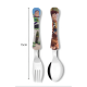 Conjunto de Talher Infantil Simonaggio com 2 peças Toy Story Conjunto de Talher Infantil Simonaggio com 2 peças Toy Story
