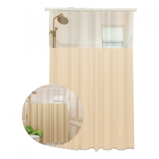 Cortina para Box Plastleo Vinil Lisa 1,35x2m Visor Cortina para Box Plastleo Vinil Lisa 1,35x2m Visor