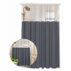 Cortina para Box Plastleo Vinil Lisa 1,35x2m Visor Cortina para Box Plastleo Vinil Lisa 1,35x2m Visor