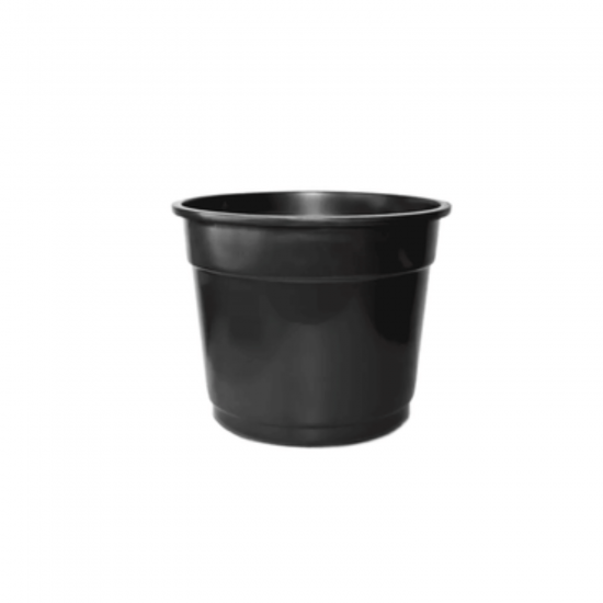 Vaso Plástico Redondo n°6 Pet Garden Preto Vaso Plástico Redondo n°6 Pet Garden Preto