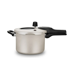 Panela de Pressão Antiaderente 4,5L com Fechamento Externo e Visor MTA Vanilla Panela de Pressão Antiaderente 4,5L com Fechamento Externo e Visor MTA Vanilla