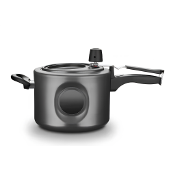 Panela de Pressão Antiaderente 4,5L com 2 Visores Grafite