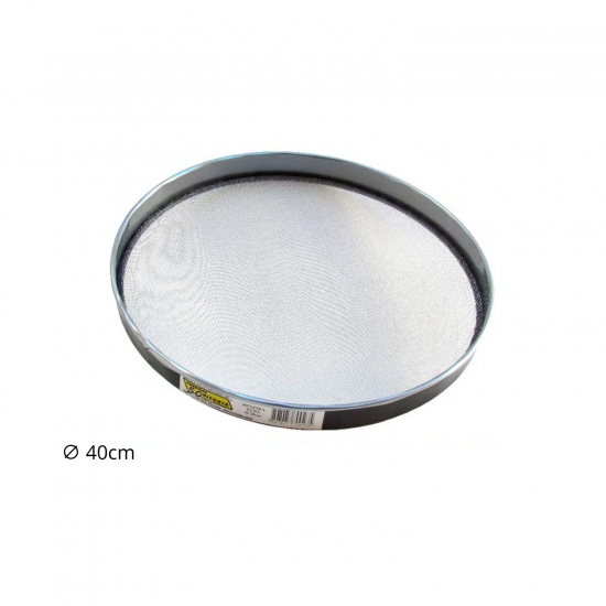 Peneira para Fubá 40cm Vitória com Aro de Latão Peneira para Fubá 40cm Vitória com Aro de Latão