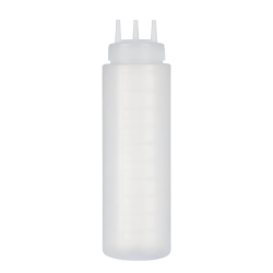 Bisnaga de Plástico 600mL Plasduran Bico Triplo