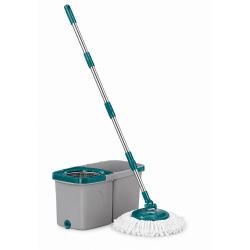 Balde e Mop Giratório Spin Flash Limp Fit Duas Águas
