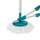 Balde e Mop Giratório Spin Flash Limp Fit Duas Águas