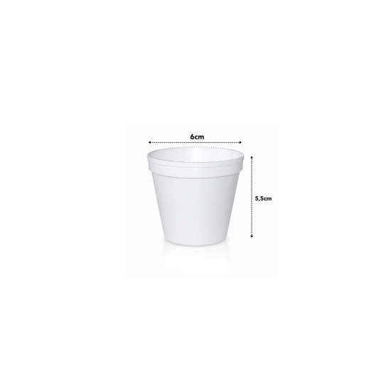 Copo Térmico de Isopor 70mL Ultra com 25 unid.