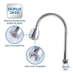 Torneira Bica Móvel Gourmet Tubo3000 Reparo Torneira Bica Móvel Gourmet Tubo3000 Reparo