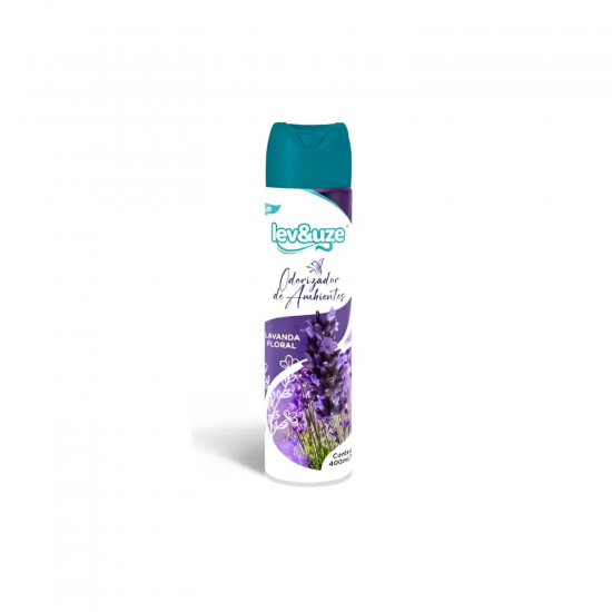 Aromatizador Aerossol Lev&Uze 400ml Lavanda Aromatizador Aerossol Lev&Uze 400ml Lavanda