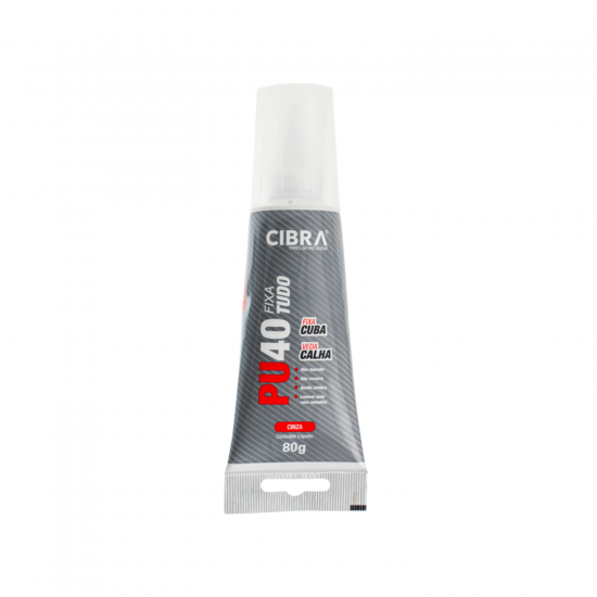 Selante PU 80g Cibra Cinza Selante PU 80g Cibra Cinza