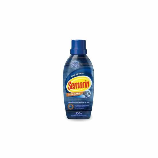 Lava Roupas Líquido Semorin Jeans 500mL