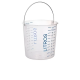 Balde 12L Cobalto Graduado Profissional