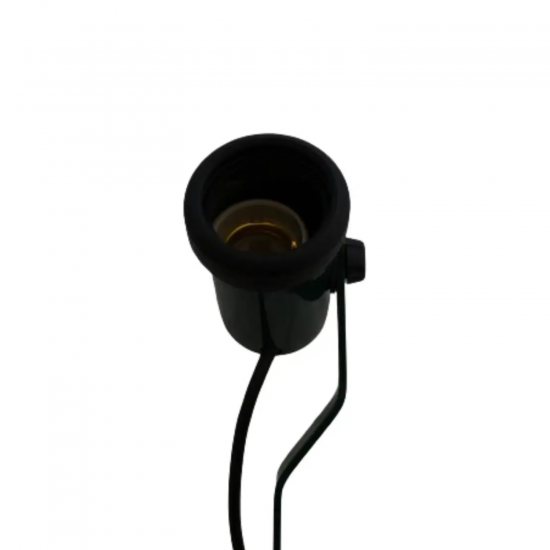 Luminária Espeto para Jardim Inov9 E27 Verde e Preto