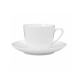 Xícara de Porcelana com Pires 200mL Lyor Clean Xícara de Porcelana com Pires 200mL Lyor Clean