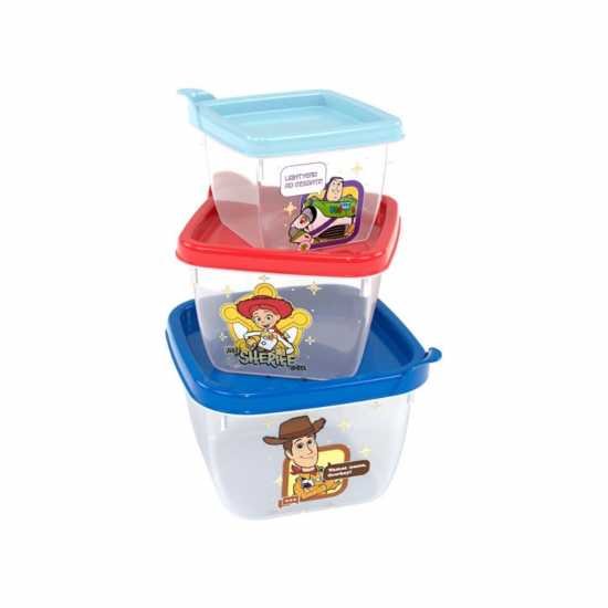 Conjunto de Potes com 3 peças Plasútil Toy Story 5 Conjunto de Potes com 3 peças Plasútil Toy Story 5