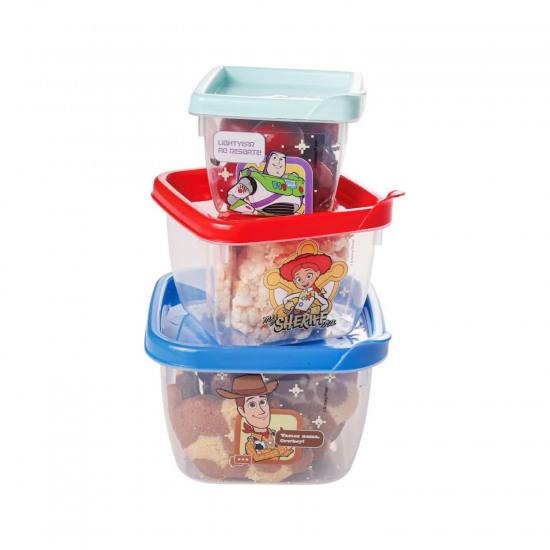 Conjunto de Potes com 3 peças Plasútil Toy Story 5 Conjunto de Potes com 3 peças Plasútil Toy Story 5