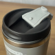 Copo Térmico com Tampa 450ml Passe Um Café Uatt Copo Térmico com Tampa 450ml Passe Um Café Uatt