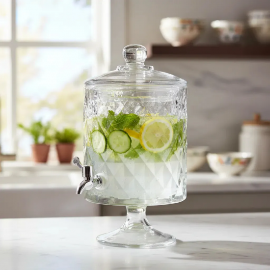 Suqueira de Vidro 4,5L Lyor Bold Diamond Suqueira de Vidro 4,5L Lyor Bold Diamond
