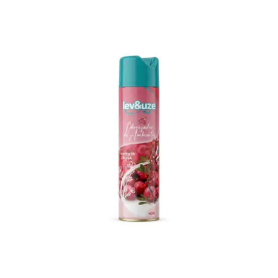 Aromatizador Aerossol Lev&Uze 400ml Pimenta Rosa Aromatizador Aerossol Lev&Uze 400ml Pimenta Rosa