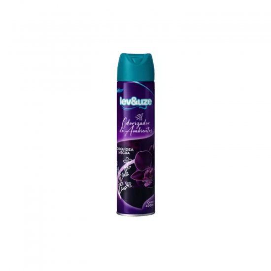 Aromatizador Aerossol Lev&Uze 400ml Orquídea Negra Aromatizador Aerossol Lev&Uze 400ml Orquídea Negra