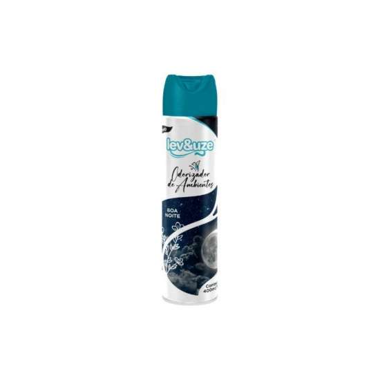 Aromatizador Aerossol Lev&Uze 400ml Boa Noite Aromatizador Aerossol Lev&Uze 400ml Boa Noite