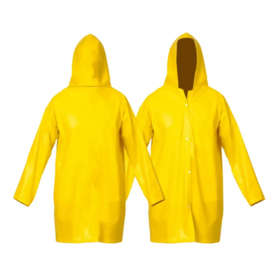 Capa de Chuva Brascamp Forrada Amarela G