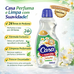 Limpador Perfumado Casa & Perfume Chá Branco 500mL Limpador Perfumado Casa & Perfume Chá Branco 500mL