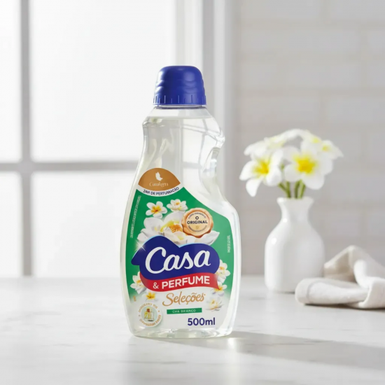 Limpador Perfumado Casa & Perfume Chá Branco 500mL Limpador Perfumado Casa & Perfume Chá Branco 500mL