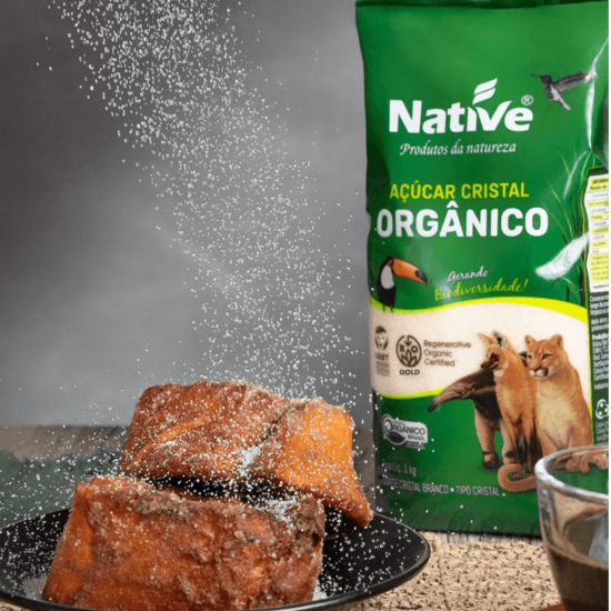 Açúcar Orgânico Native Cristal 1Kg Açúcar Orgânico Native Cristal 1Kg