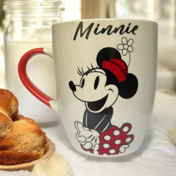 Caneca de Cerâmica Tuut 330ml Minnie 