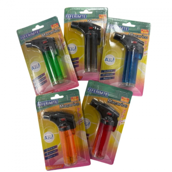 Maçarico Multiuso Portátil Mini Ferimte 60mL Recarregável