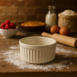 Ramekin de Porcelana Germer 240ml Marfim Ramekin de Porcelana Germer 240ml Marfim