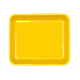Cuba Porcelana 1/2 Gourmet Germer 25x29x6,6cm 3088ml Amarelo Cuba Porcelana 1/2 Gourmet Germer 25x29x6,6cm 3088ml Amarelo