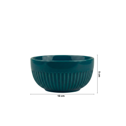 Tigela de Porcelana 230ml Assar e Servir Germer Verdigris Tigela de Porcelana 230ml Assar e Servir Germer Verdigris