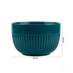 Tigela de Porcelana 2990ml Assar e Servir Germer Verdigris Tigela de Porcelana 2990ml Assar e Servir Germer Verdigris