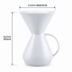 Bule de Porcelana com Porta Filtro Germer Branco Bule de Porcelana com Porta Filtro Germer Branco